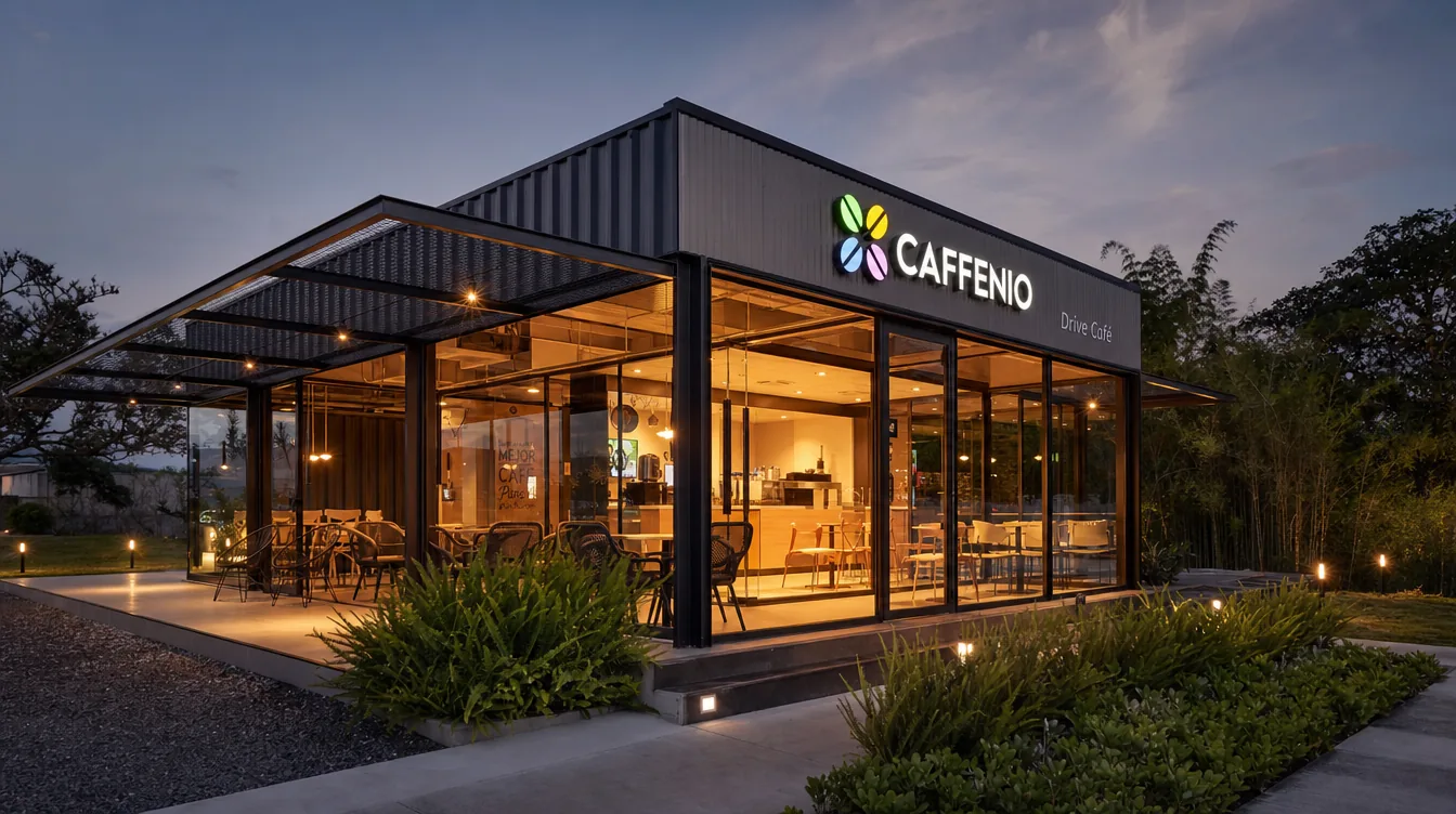 Local comercial en metal y en container — locales modulares prefabricados en Colombia