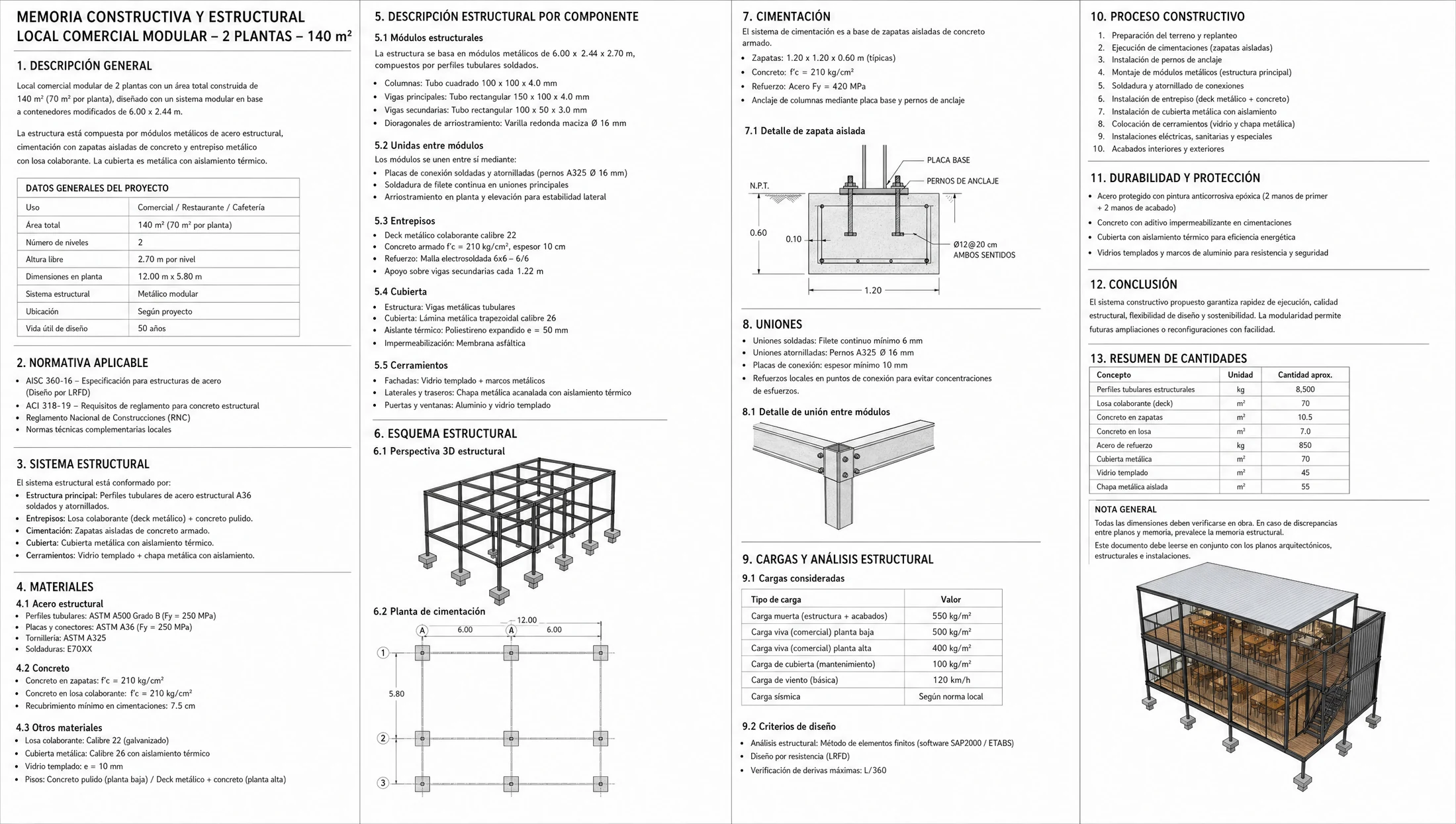 Local comercial en metal y en container — locales modulares prefabricados en Colombia