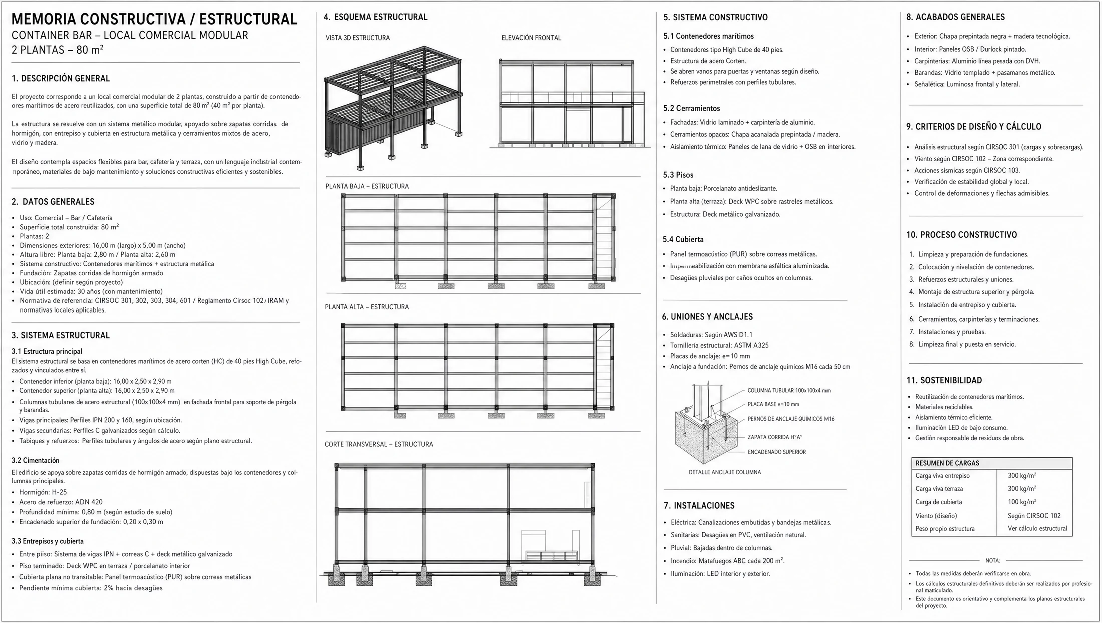Local comercial en metal y en container — locales modulares prefabricados en Colombia