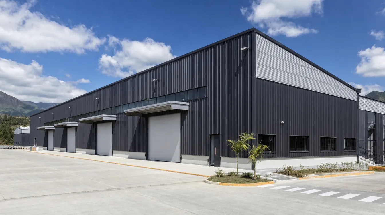 Proyecto de construcción modular en estructura metálica en Colombia