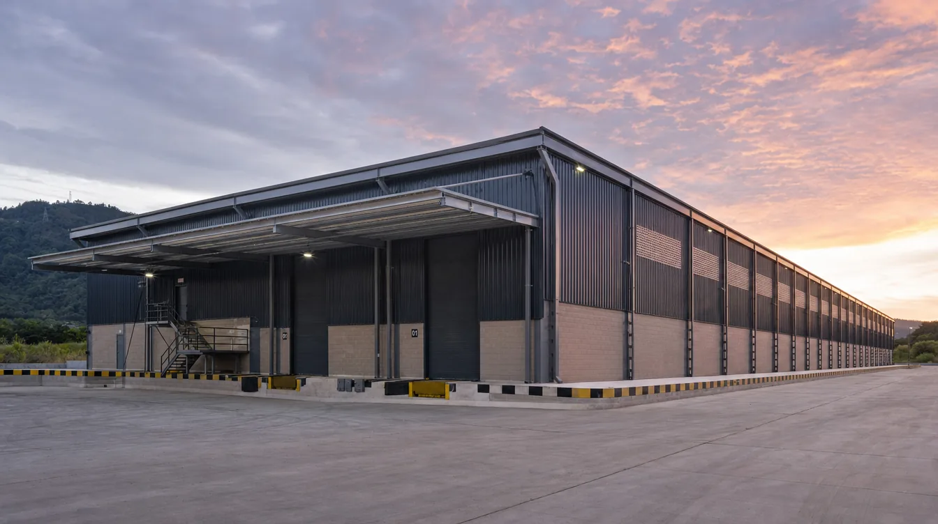 Proyecto de construcción modular en estructura metálica en Colombia